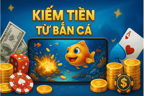 Kiếm Tiền Từ Game Bắn Cá – Có Thật Không? Cách Chơi Nào Dễ Sinh Lời?