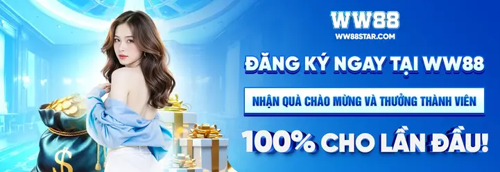 banner đăng ký ngay tại ww88 nhận 58k free