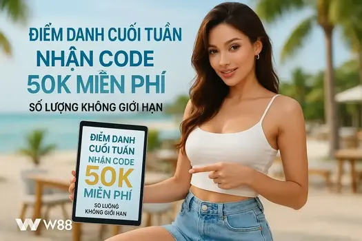điểm danh ww88 cuối tuần nhận 50k miễn phí không giới hạn.